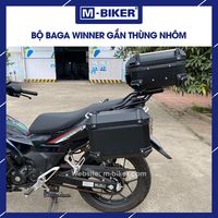 Support de fixation arrière à dégagement rapide Winner en acier inoxydable V1 V2 V3 V4 étanche 8kg 80x30x15cm fabriqué au Vietnam pour moto