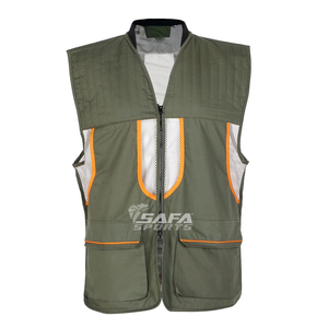 Logo personnalisé OEM Gilet en polaire pour hommes Veste sans manches en polaire à coupe étroite Gilet en polaire pour la chasse en plein air avec fermeture éclair pour hommes - Product Image 1