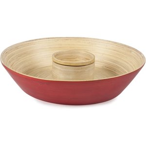 Recién llegado, interiores naturales hechos a mano, chip de bambú hilado y bandeja de inmersión, vajilla, artículos de cocina al por mayor hechos en Vietnam - Product Image 2