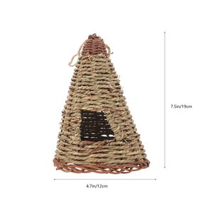 สินค้าใหม่! อุปกรณ์ตั้งแคมป์สำหรับสวนกลางแจ้งบ้านนกแบบแขวนด้วยมือ - Product Image 5