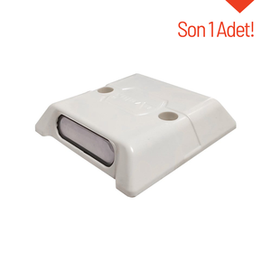 หมุดสะท้อนแสงสี่เหลี่ยมพร้อมเลนส์สีขาว - Product Image 2