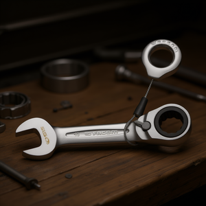 Llaves Combinadas de Trinquete Cortas Métricas Facom - Product Image 3