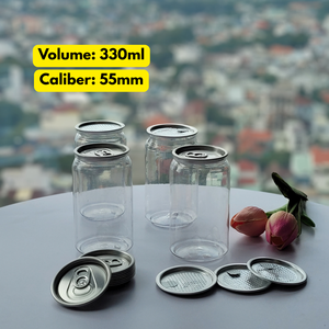 Latas de plástico PET Premium Alimentos y bebidas 330ml TINH DIEU VIETNAM Fabricante Proveedor al por mayor Botella de plástico de alta calidad - Product Image 3