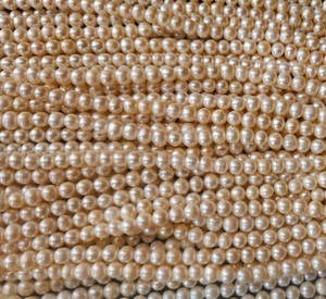 ไข่มุกน้ำจืดสีขาวธรรมชาติ ขนาด 8 มม. เรียบเนียน เปลี่ยนสีได้ รับรองโดยผู้เชี่ยวชาญจาก Rudra Gems สำหรับทำเครื่องประดับ - Product Image 6