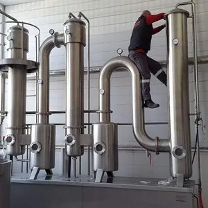 Línea de producción de leche condensada evaporada