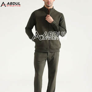 Sweat-shirt à fermeture éclair en coton mélangé personnalisé, tissu doux, tenue élégante pour l'extérieur Sweat-shirt - Product Image 4