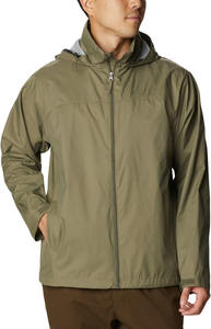 Veste à fermeture éclair respirante de haute qualité pour hommes coupe-vent imperméable décontracté course en plein air grande taille utilisation d'été en gros fourrure - Product Image 2