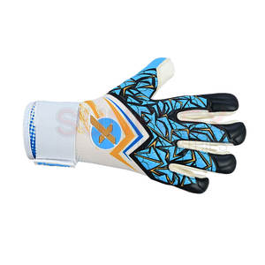 Gants de gardien de but en latex allemand personnalisés de haute qualité Gants en cuir de nouvelle conception - Product Image 4