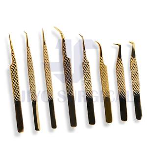 Pince à cils de précision à 75 degrés Outil applicateur d'extension de cils en acier inoxydable pour un usage professionnel - Product Image 3