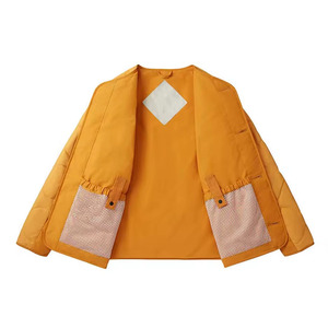 Chaqueta de edredón Chaqueta de forro acolchado de estilo sin cuello versátil para prendas de vestir exteriores informales Chaqueta acolchada ligera de alta calidad para hombres - Product Image 2