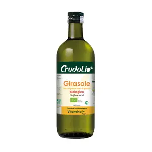 Huile de graines de tournesol vierge biologique de qualité supérieure 1lt | Végétalien | Prêt pour la livraison | Certifié biologique | Marque privée