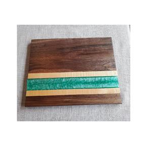 Planche à fromage écologique en bois et résine avec côté vos ustensiles de cuisine et restaurants utilisés pour les Offre Spéciale - Product Image 3