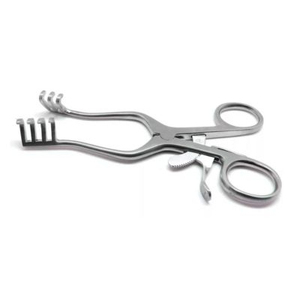 เครื่องถ่างเนื้อวิทยาเวทแลนเนอร์ ขนาด 5.5 นิ้ว ขายส่ง แบบ 3x4 ง่าม สำหรับผ่าตัดสัตว์ คุณภาพสูง ผลิตจากเหล็กกล้าไร้สนิมเยอรมัน - Product Image 1