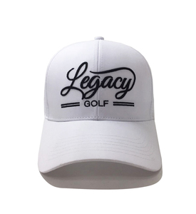 หมวกเบสบอล 6 แผงปักโลโก้ตามสั่ง ขายส่ง งานเลเซอร์คุณภาพสูง หมวกกีฬากลางแจ้ง ODM/OEM - Product Image 1