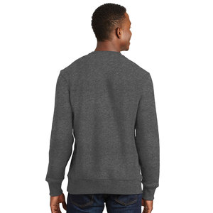 Sudaderas de cuello redondo de peso pesado de 400g, Color sólido suelto para primavera y otoño, sudaderas deportivas informales para hombres, sudaderas de manga larga para primavera y otoño - Product Image 5