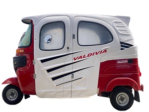 Triciclo Eléctrico de Carrocería Cerrada de 201-250cc para 4 Pasajeros, Compatible con TVS Bajaj RE |   Mototaxi de 3 Ruedas - Product Image 2