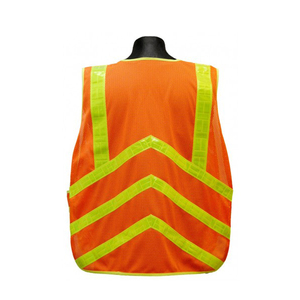 Custom Logo <b>Security</b> Jackets and Vests with 4 Pockets Reflective Safety Clothing with High Visibility Reflectors - Product Image 6