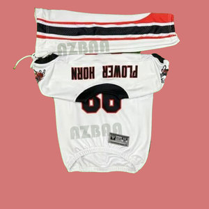 Últimos diseños al por mayor personalizado sublimación completa uniformes de fútbol americano Unisex impreso Jersey diseño últimos conjuntos para adultos - Product Image 4