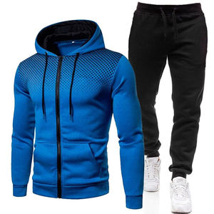 Nueva llegada de los hombres XL tamaño de entrenamiento chándal personalizado de algodón poliéster Jogging ropa deportiva de peso pesado de invierno Casual sólido - Product Image 3