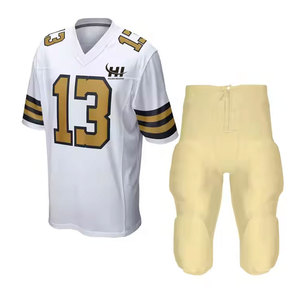 Uniforme de Fútbol Americano Transpirable con Logotipo Personalizado, Ropa Deportiva Profesional, Uniforme de Fútbol Americano para Venta en Línea - Product Image 1
