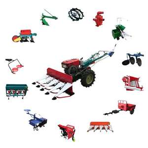 Cultivateurs de qualité Mini tracteur de marche 20 hp Mini tracteurs agricoles de jardin à deux roues. - Product Image 2