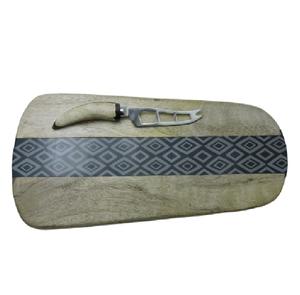 Planche à découper en bois antidérapante de haute qualité et bon marché, artisanat de qualité, grossiste, planche à découper en bois et résine rectangulaire, couteaux - Product Image 5