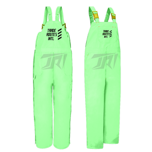 Wholesale Supply Reflective <b>Waterproof</b> Safety Workwear Set Customized Logo B2B Buyers 100% Premium Polyester <b>Overall</b> Bib - Product Image 4