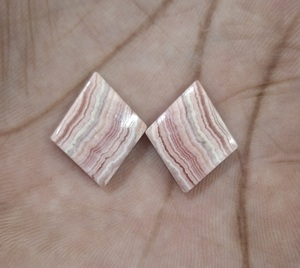 Amazing Rhodochrosite Cabochon Paire Loose Gemstone Making For jewelry Handmade Jewelry - Product Image 1