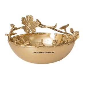 Gold Plated Aluminum <b>Chocolate</b> Bowl Nice Quality Handmade Sweet Bowl Classic Stylish <b>fancy</b> <b>Chocolate</b> Bowl - Product Image 6