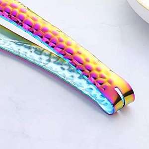 Dîner Toast Tong Colorful Powder Coated Forme et logo personnalisés Meilleurs ustensiles pour la maison et les ustensiles de cuisine Fournitures de conception unique - Product Image 4