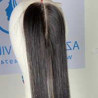 Extension de cheveux humains à fermeture alignée par cuticules vierges vietnamiennes bon marché 2x4 2x6 4x4 5x5 6x6 avec fermeture en dentelle