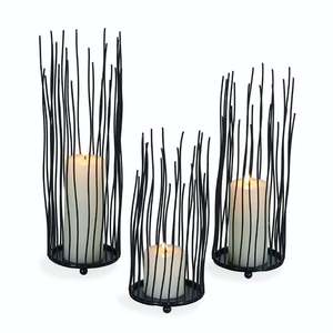 Juego de soporte votivo de hierro para decoración del hogar, Set de portavelas con linterna de Metal para mesa, Hotel, restaurante, oficina y boda, hecho en la India - Product Image 5