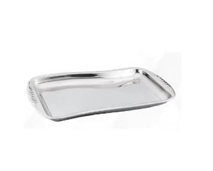 Plateau de service en aluminium de qualité supérieure pour centres de table Plateau de forme ovale en aluminium en métal de vente chaude pour mariage - Product Image 3