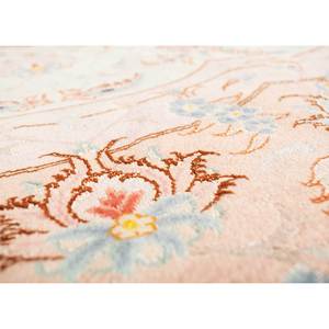 Alfombra Gulmarg Gold de Lana y Seda Anudada a Mano Pae-4895 para Uso Doméstico - Elegante Alfombra Rectangular con Medallón para Pasillo, Sala de Estar y Dormitorio - Product Image 3