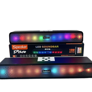 E93 <b>Wireless</b> Soundbar Speaker 10W RGB LED Stereo TV Home Audio - Product Image 2