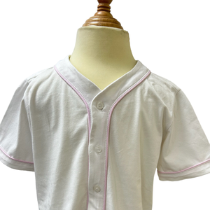 Conjunto de pijama de algodón de bambú de alta calidad, pijamas cómodos para niños al por mayor, pantalones y mangas largas blancas para bebés - Product Image 3