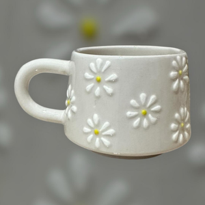 Mug en céramique fait main DG Concept, facile à nettoyer, revêtement brillant - Product Image 4