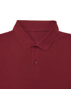 Polo de manga corta para hombre, camiseta informal de Golf de Color sólido, Camiseta de algodón transpirable con cuello de verano - Product Image 2