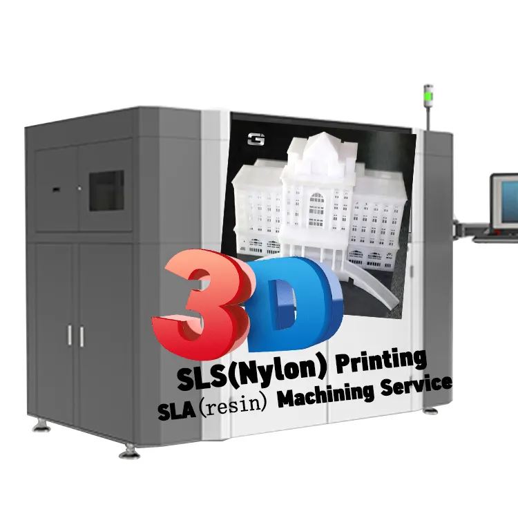 China rapid prototyping manufacturer plastic model 3d printing service sla resin print/ sls 3d print parts prototyping service