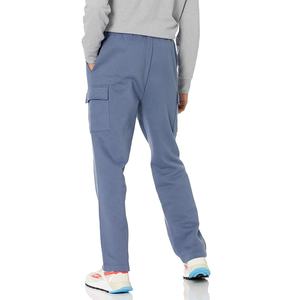 Pantalones de chándal cómodos de lona para hombre, forro polar suave y pesado, colores personalizados, estilo informal, secado rápido, transpirable, Invierno - Product Image 3