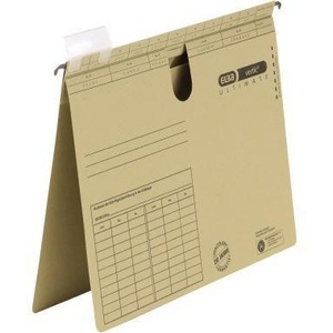 ELBA Vertic Ultimate <b>A4</b> Cardboard File <b>Folder</b> 240g/m Natural Brown 50 Pieces - Product Image 1