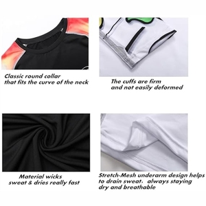 Rash Guard pour homme Bjj Rash Guard à manches longues Rash Guard Jiu Jitsu - Product Image 5