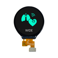 Layar Sentuh LCD TFT Modul LCD TFT Resolusi Tinggi Bulat 1,09 Inci Shenzhen Enirch 1.09 untuk Furnitur Cerdas
