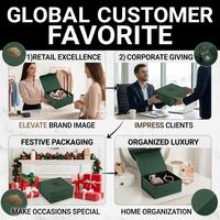 Expédition rapide pour les bouteilles de vin et de spiritueux pour les fêtes de mariage, conteneur cadeau personnalisé, insert en velours, construction robuste