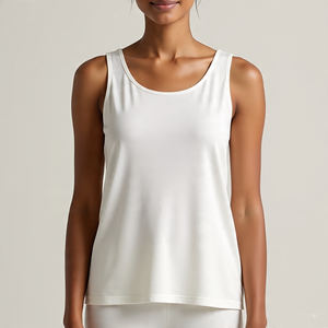 OEM Femmes Jersey Débardeurs Marque Personnalisée | Respirant Anti-Pilling Écologique Yoga Sporty Summer Tops | Coupe basse sans manches - Product Image 2