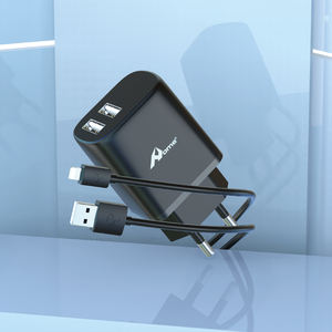 2.4A Dual 12W USB Charger IP TC-183-IP NEGRO <b>Toner</b> <b>Cartridges</b> Product - Product Image 2