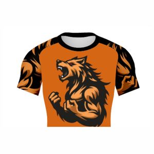 Rashguard Unisexe MMA à Manches Longues – Vente en Gros, Sublimation, Respirant, Écologique, Séchage Rapide, Extensible, Performance Optimale - Product Image 4