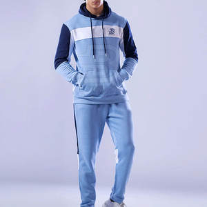 Nouveau design 100% coton fait hommes survêtement qualité supérieure vêtements de rue hommes survêtement pour la vente en ligne - Product Image 1