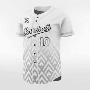 Nuevo Diseño de Camiseta de Béisbol para Hombre, 100% Algodón, Impresión por Sublimación, Fabricante Mayorista - Product Image 4