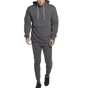 Econex Sports Survêtement Homme Hiver en Coton Délavé à l'Acide Coupe Classique pour la Gym et le Fitness, Meilleure Vente, Personnalisable OEM - Product Image 1